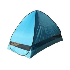 210*120*130CM Blue Silver Coated Polyester Outdoor Camping Beach Pop Up Tents
