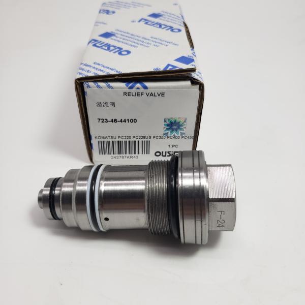 Buy Relief Valve 723-46-44100 For KOMATSU PC300 PC350 PC400 PC450 PC490 PC550 at wholesale prices