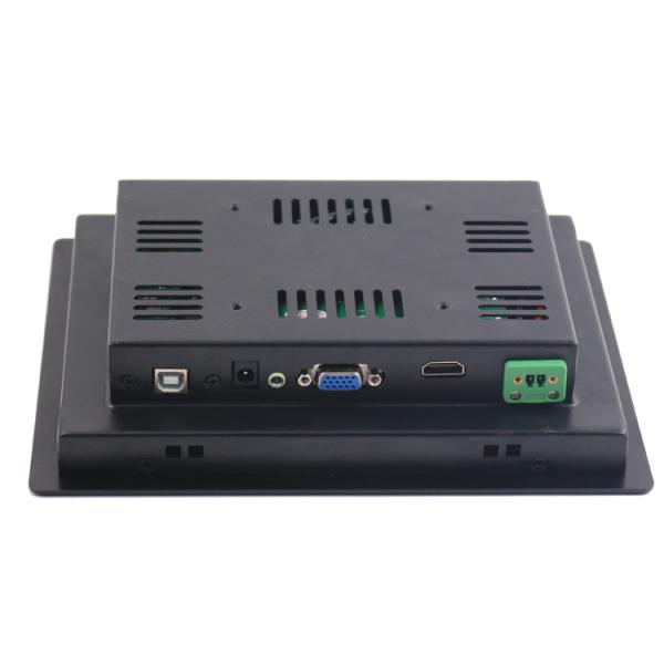 24V 350nits 1024x768 Industrial Panel Mount Monitor 8 Inch