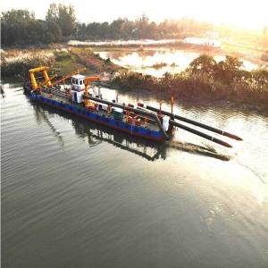 20 Inch Cutter Suction Dredger / Dredging Equipment with 1193 Mail Engine Power
