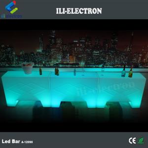 Remote control plastic led corner bar
