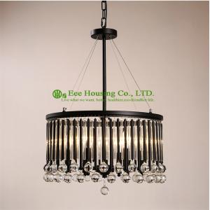 Crystal chandeliers pendant lights retro suspended ceiling lighting interior