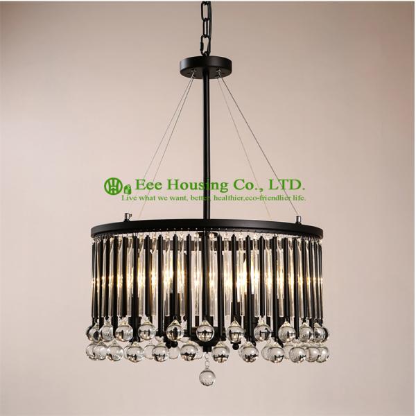Crystal chandeliers pendant lights retro suspended ceiling lighting interior