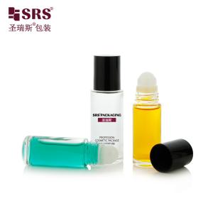 BLPC 30ML 50ML Clear Thick Wall Heavy Glass Roll On Deodorant Gel Bottle