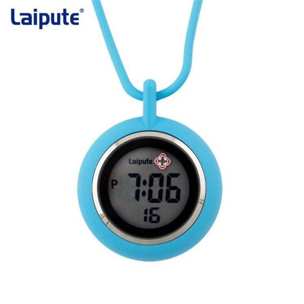 Buy Leisure Silicone Nurse Fob Watch Round Hanging Neck Electronic Movement at wholesale prices