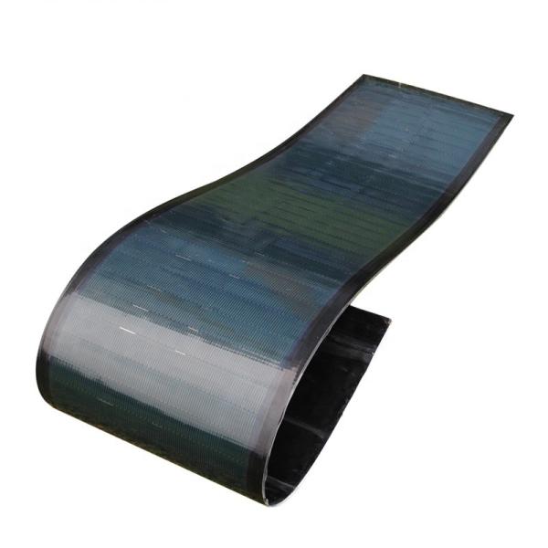 225W 300W Rollable CIGS Photovoltaic Flexible Solar Panels For Boat RV 0.33mm