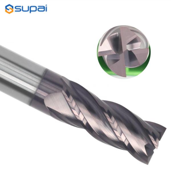 Buy HRC60 Solid Tungsten Carbide End Mill 18x100mm Flat End Mill at wholesale prices