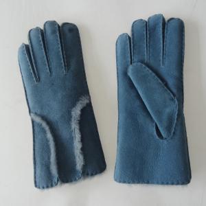 China High quality Shearling Sheepskin Gloves sheepskin ladies leather gloves on sale