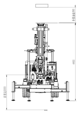 CYTC 70 Underground MID-Deep Hole Drilling Machine Low Profile Production Drill