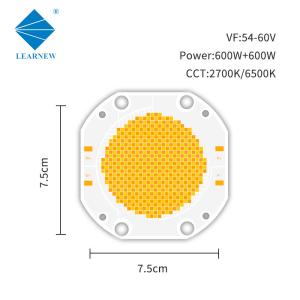 7575CM Chip Led Cob High Power 600W Bi -color White 2700K+6500K CRI 95