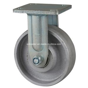 Edl Heavy 6 950kg Rigid Castlron Caster 7806-96 with Zinc Plated and 9.5mm Thickness