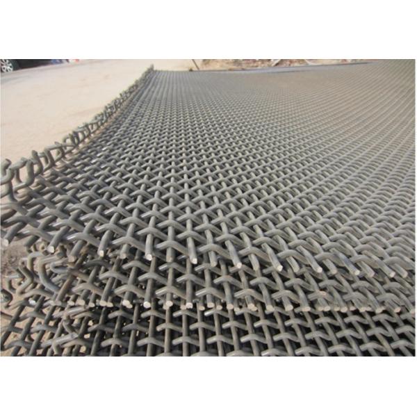 65 Mn Woven Plain Crimped Wire Mesh Cloth 25MM*25MM*1.5MM Size