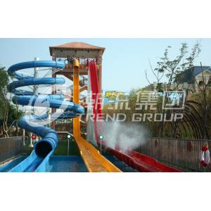 Commercial adult plastic water slide of combinantion waterpark product /