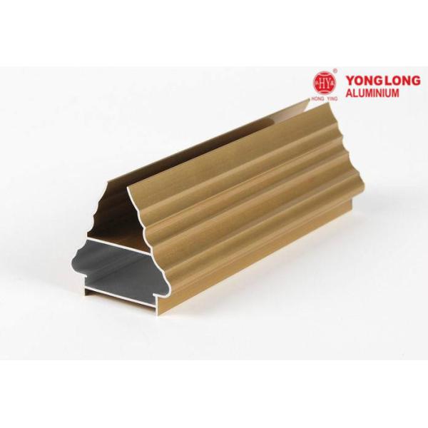 Industrial Powder Coated Aluminium Extrusions Profile Mill Finishing Treatment