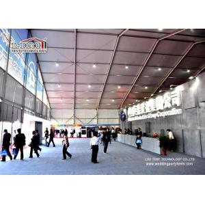 Tempering Glass Sidewall Aluminum 40mX50m Arcum Tent Hall Wedding Expo Marquee