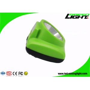 Green Color LED Mining Light , LED Miners Lamp With USB Charger 13000lux