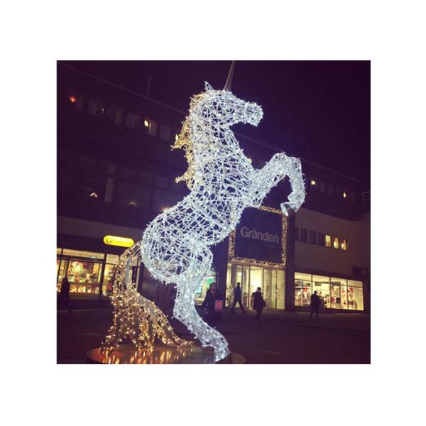 Buy Incredibly Steel Wire Horse Sculpture, Steel Horse Sculpture at wholesale prices