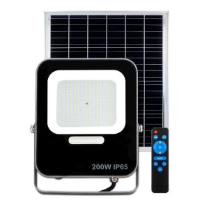 IP65 Street Lighting 200W Solar Panel Flood Light 80lm/w