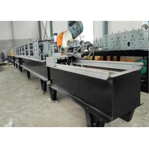 Galvanized Steel Roller Shutter Door Roll Forming Machine / Door Frame Forming