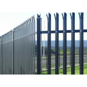 H3600mm Powder Coated Metal Palisade Fence