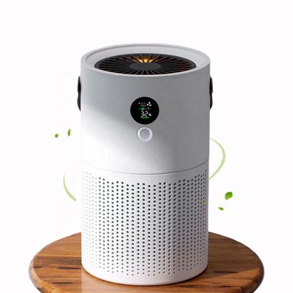 Mini 10000mAH Small Household Air Purifier AP01 HEPA H13 Desk White