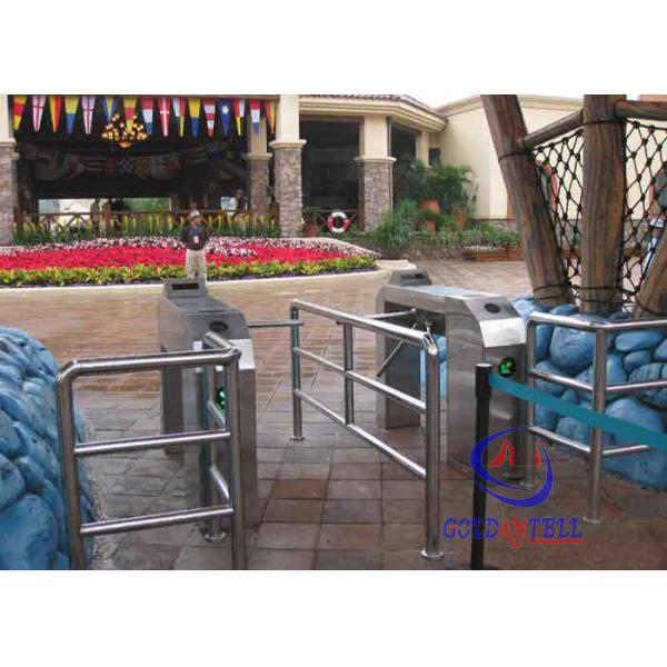 Qr Code Barcode Waist Height Turnstile For Stadium/Gym/Cinema/Scenic Area