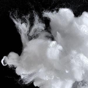 G100 Type Raw White 100% Lyocell Staple Fiber For Baby Products