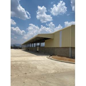 Prefab Steel Portal Frame Warehouse Industrial Building Q355B Q235B