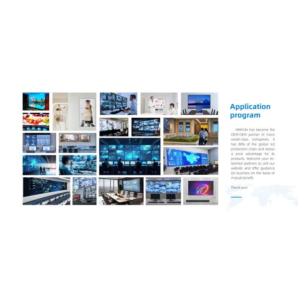 Full Screen 75''85''98' Moveable Vertical Digital Signage LCD Advertising Player for Indoor Use Shopping Malls & Restaurants