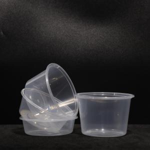 Quality Leak Proof Microwaveable 540ml Round Stackable PP Lunch Box with Customized Color for sale