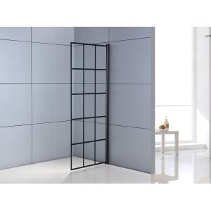 Apartment Tempered Clear Glass Frameless Shower Enclosure Modern