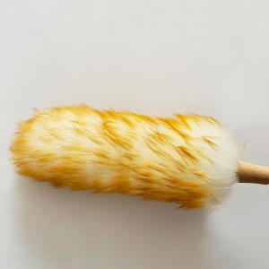 Traditional Natural Lambswool Duster With Extension Handle Bamboo Flexible Soft