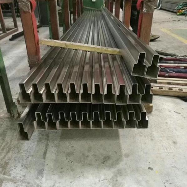 316l Flat Sided Oval Stainless Steel Tube Elliptical Pipe For Handrail And Railing