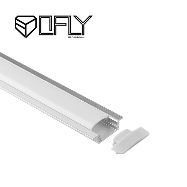China Manufacturer Recessed Soft Lamplight Anodize Aluminium Alloy LED Profile