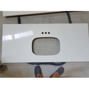 Economical Quartz Bathroom Vanity Tops 93% Quartz Sand Percentage