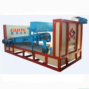 Wet Belt Plate Magnetic Separator Machine for Glass Sand 15000 Gauss and