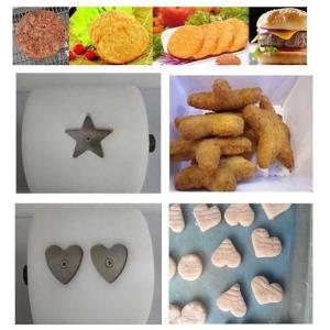 Commercial 10pcs/Min Burger Patty Forming Machine Stainless Steel