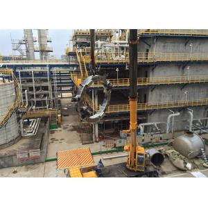 Adjust Speed Pneumatic Pipe Cutter , Pipe Beveling Machine Compact Design