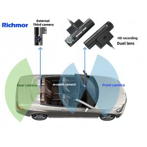 High Definition 4G Mini Dashcam with WiFi Support and 2CH 1080P/720P Recording