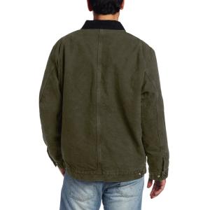 Casual Mens Jacket With Hood / Hood , Denim Two Inside Pockets