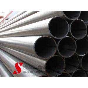 Galvanized Welded Steel Tube 10.2 - 2540mm Outer Diameter For Fluid