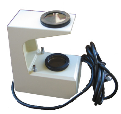 Built - In LED Gem Refractometer , Hand Refractometer Desktop Polariscope