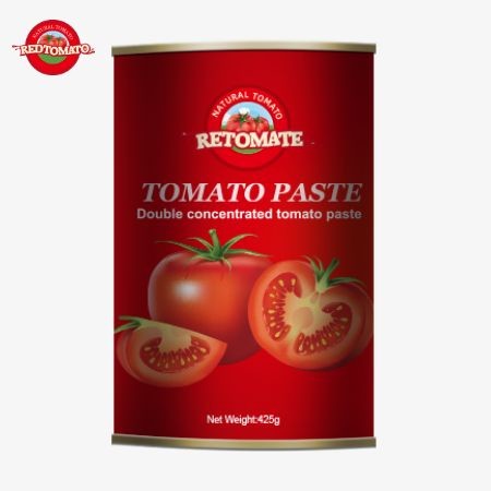 Factory Export 425g Canned Tomato Paste Adheres To Global Standards Established