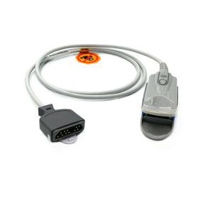 White SPO2 Extension Short Cable 2406 Rainbow RC-4