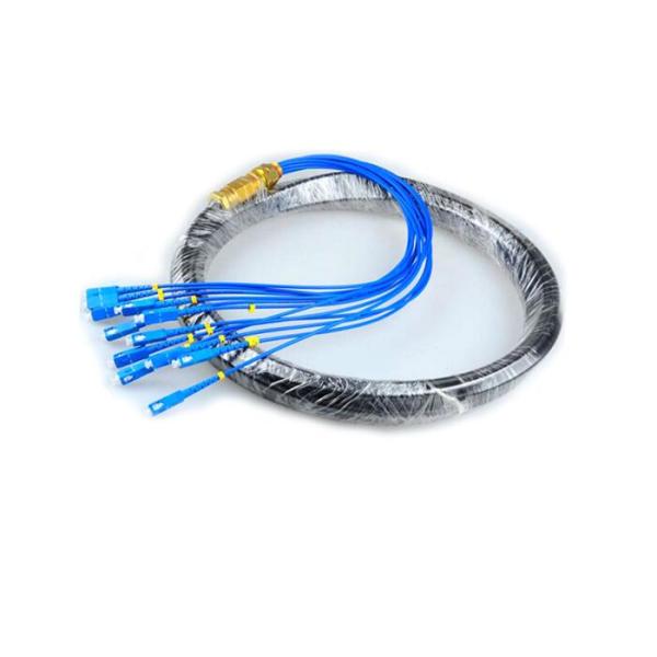 CATV Network Optical Fiber Pigtail 12 Core Fiber Outdoor SC Pigtail Waterproof