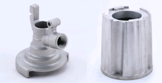 Lightweight Stainless Steel Casting Fluid Treatment Parts For Metal Industry