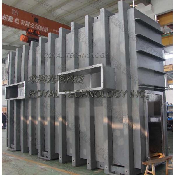 PMMA Car Logo Vacuum Metalizing Machine , Acrylic Automotive LOGO Billboard