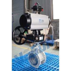 Pneumatic Bray Butterfly Valves With Switches / Solenoids & Positioners