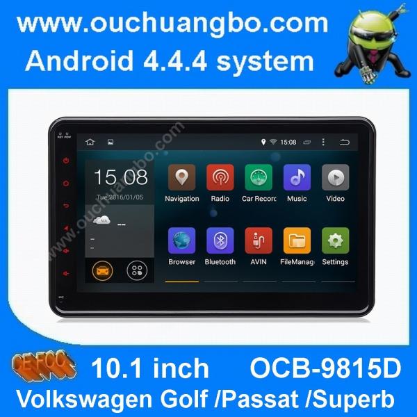 Ouchuangbo android 4.4 VW Caddy EOS Polo 10.1 inch big screen 3G WIFI USB free