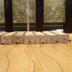 Customized Current Magnesium Anode With D Trapezoid Shape And ISO9001 / ROHS